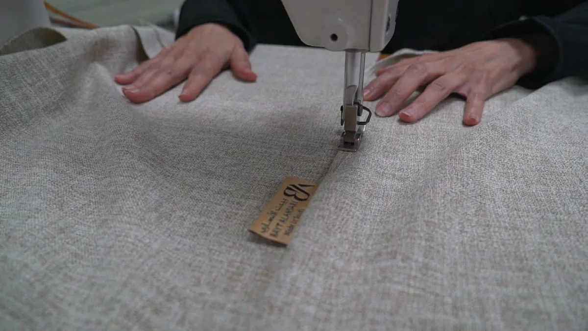 Stitching at Bayt Alansari Factory
