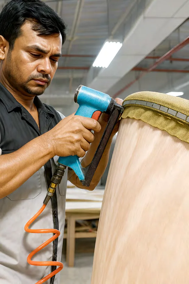 Upholstery at Bayt Alansari Factory
