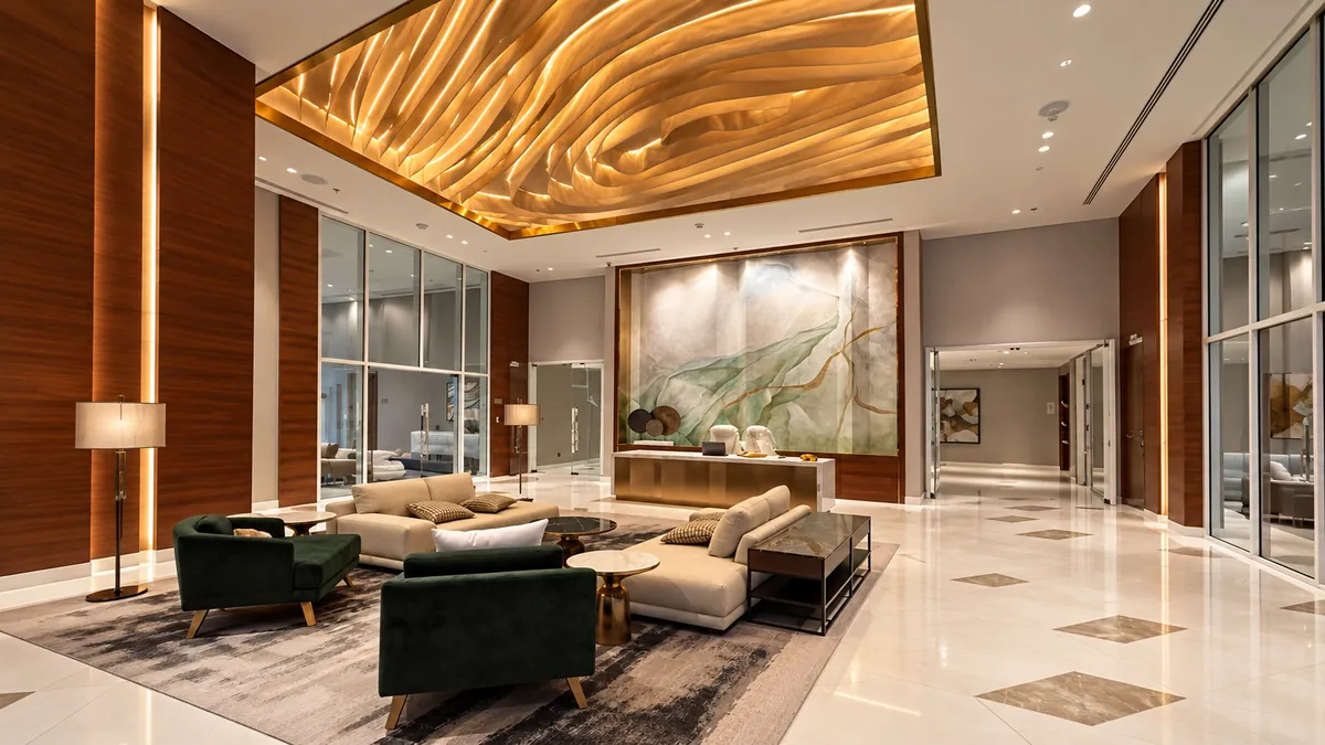 Delta Hotels by Marriott Jeddah — lobby lounge after the ASAS fit-out