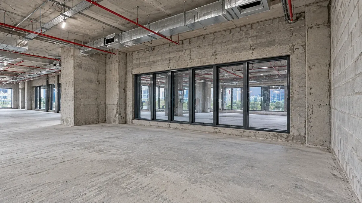 Holiday Inn Jubail — business centre before the fit-out