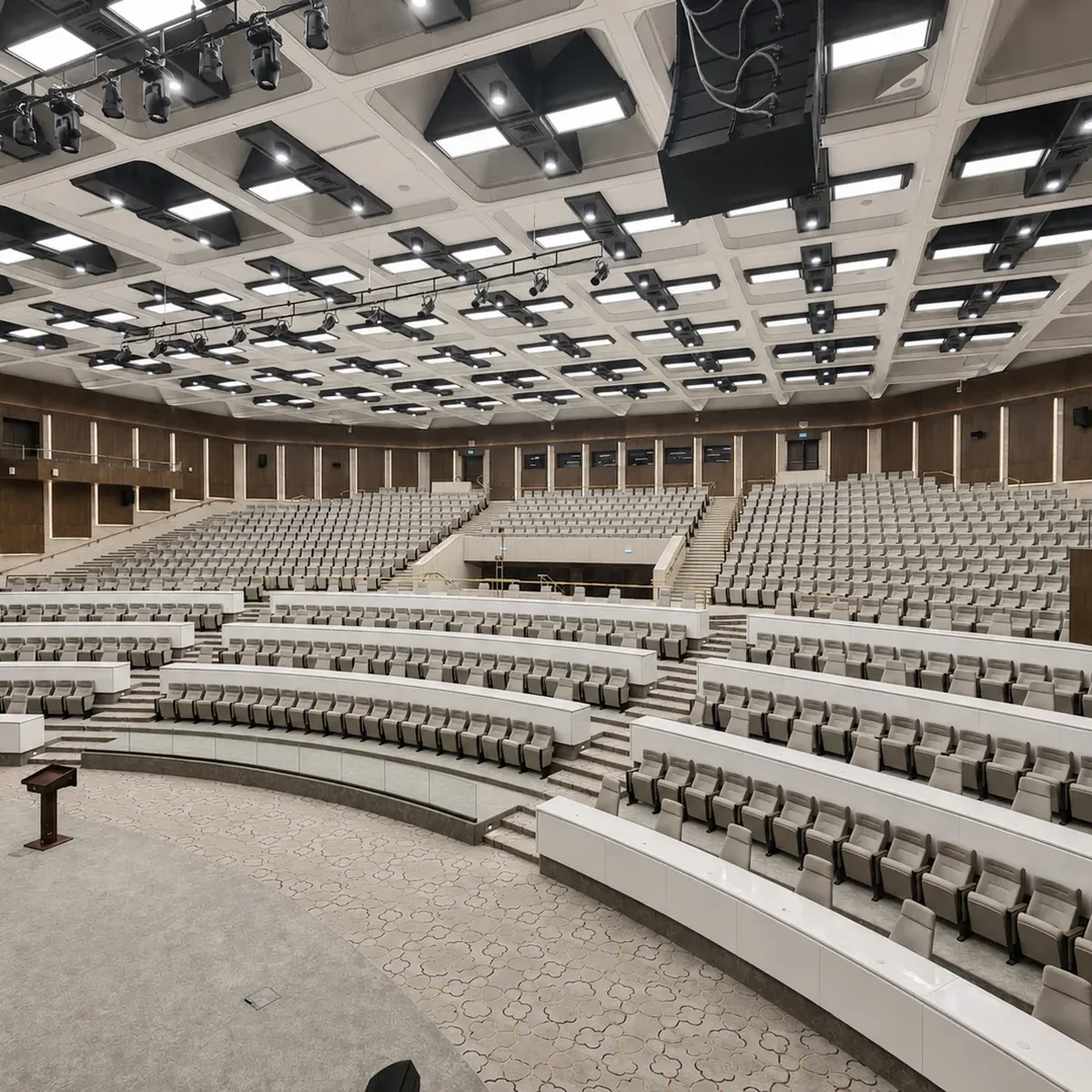 InterContinental Riyadh — auditorium after the ASAS fit-out