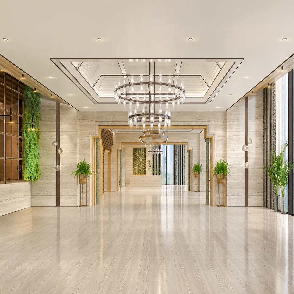 Kempinski Hotel Riyadh — hall foyer after the ASAS fit-out